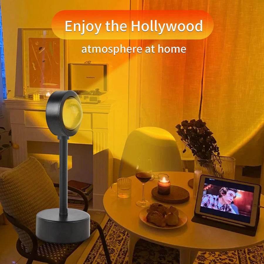 Lámpara de Atardecer LED Proyectora - Ambiente Relax