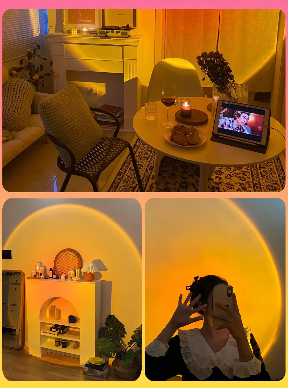 Lámpara de Atardecer LED Proyectora - Ambiente Relax