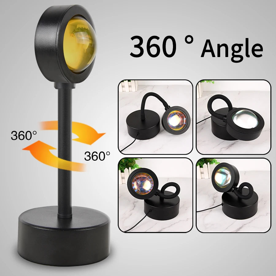 Lámpara de Atardecer LED Proyectora - Ambiente Relax