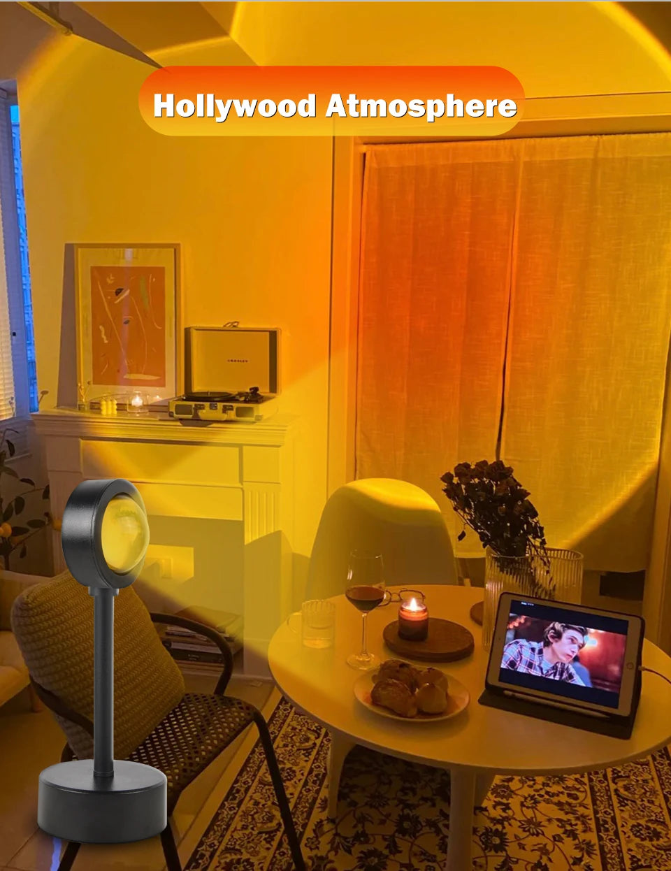 Lámpara de Atardecer LED Proyectora - Ambiente Relax
