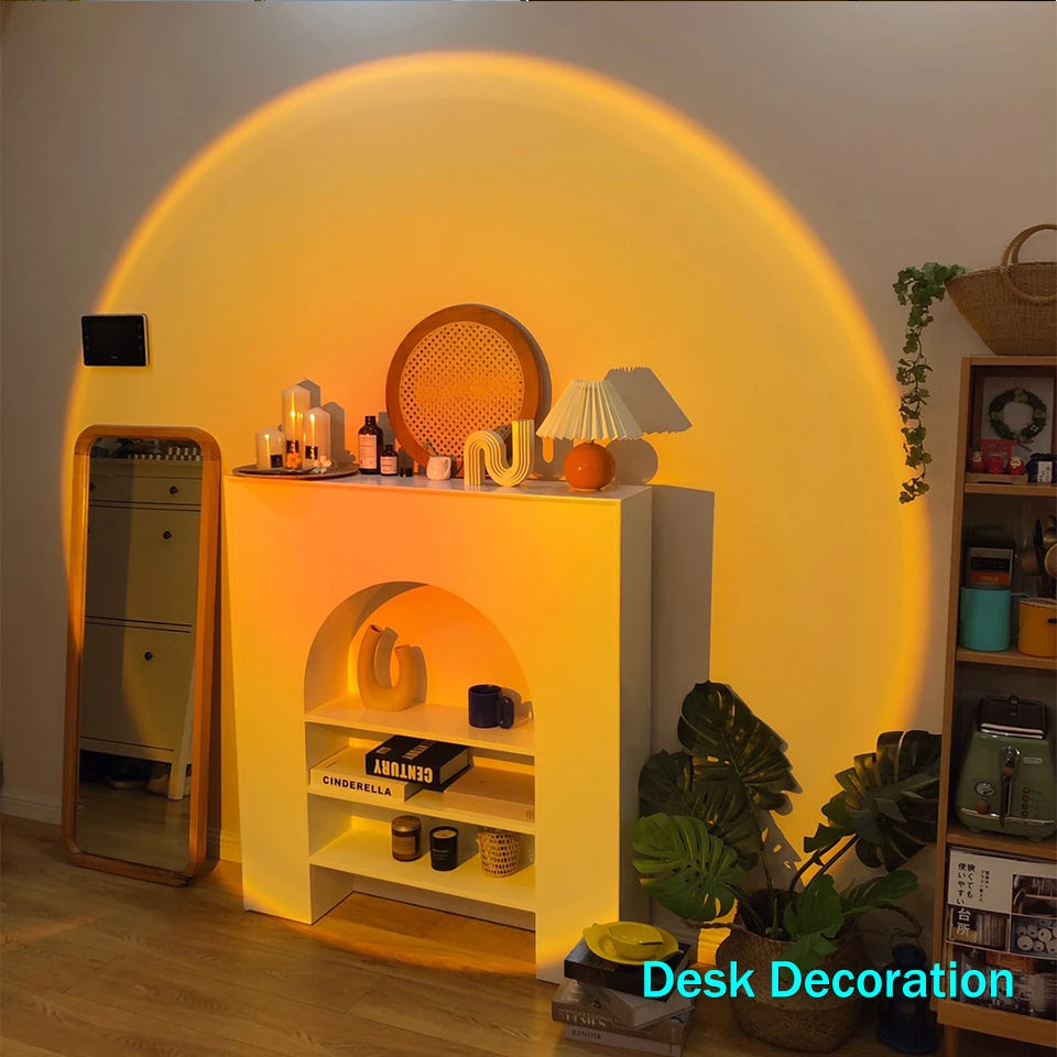 Lámpara de Atardecer LED Proyectora - Ambiente Relax
