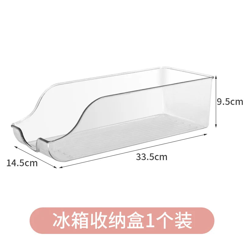 Cajas Organizadoras Apilables para Nevera y Escritorio – Con Asa para Fácil Acceso | CSEI