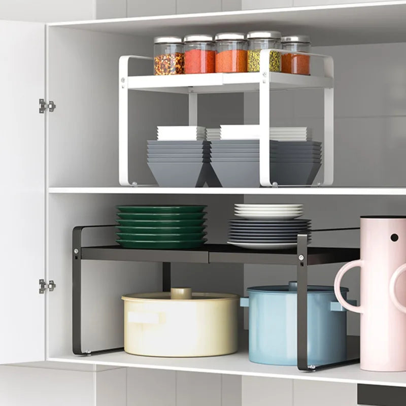 Estantería Metálica Extensible – Máximo Espacio en tu Cocina
