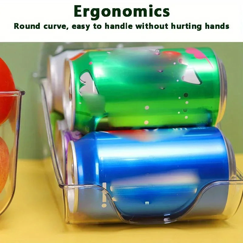 Cajas Organizadoras Apilables para Nevera y Escritorio – Con Asa para Fácil Acceso | CSEI