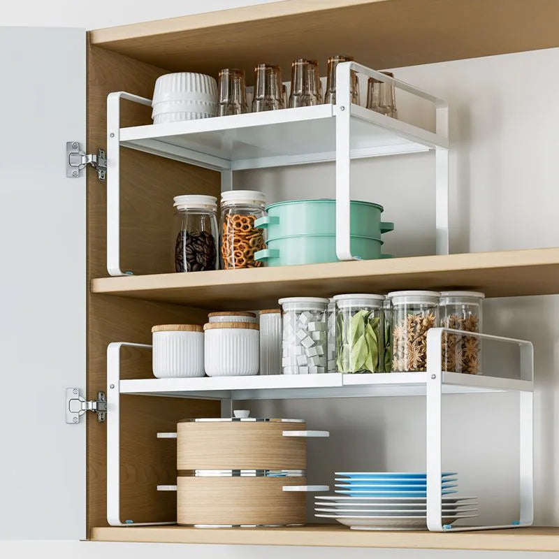 Estantería Metálica Extensible – Máximo Espacio en tu Cocina