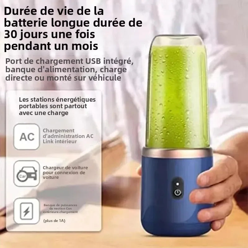 Batidora Portátil USB – Edición Smoothies 400ml