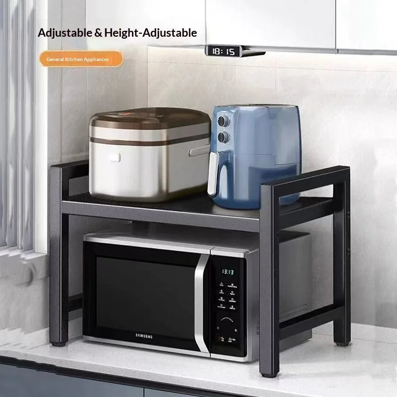 Estantería Telescópica Ajustable para Cocina – Organizador de Encimera para Microondas y Electrodomésticos | CSEI