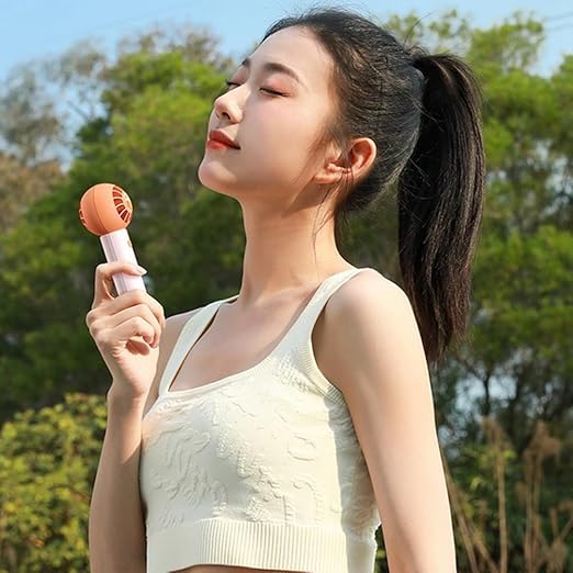 Mini Ventilador Portátil USB Recargable - 3 Velocidades