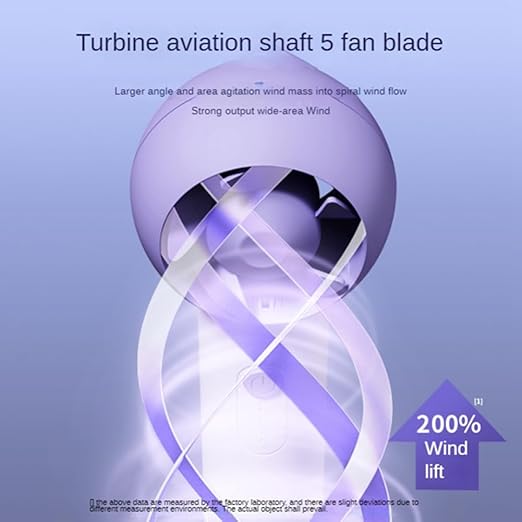 Mini Ventilador Portátil USB Recargable - 3 Velocidades